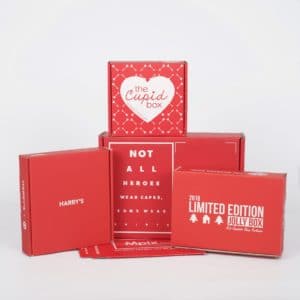 Colorful, eye-catching e-commerce D2C packaging from Salazar Packaging.