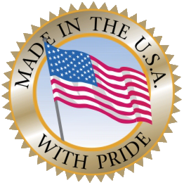 Made in the USA logo.