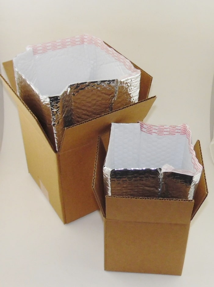 Boxes with thermal inserts Salazar Packaging