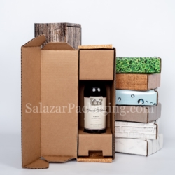 Eco-Friendly Wine Shipper, sustainable wine shipping boxes, wine packaging for shipment, ecommerce wine packages custom print wine boxes delivery totes corrugated