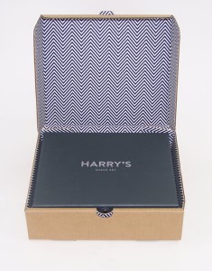 Harry's one color on white printed inside