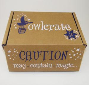Owlcrate JR Outside print, Salazar Packaging, e-commerce, subscription packaging