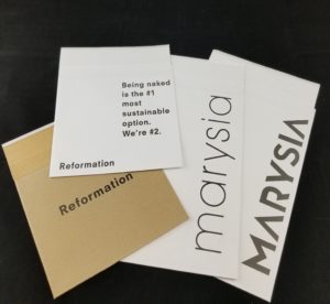 Rebranded mailer envelopes by Salazar Packaging