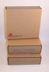 Stock custom-printed 7x7x2 corrugated mailer Stock custom-printed 7x7x2 corrugated mailer