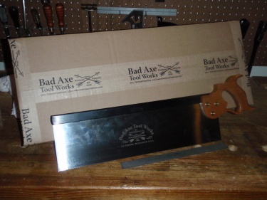 bad-axe-sustainable-packaging-ready-for-shipment Item (shown in foreground) Is Ready to Ship