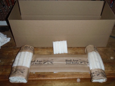 bad-axe-sustainable-packaging-wrapped Item Is Wrapped and Protected