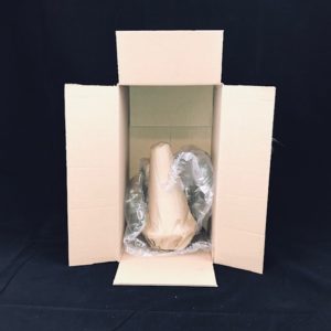 example of bad packaging, wasted space, right-sizing