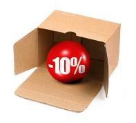 corrugated box with discount
