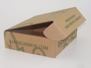 front lock version of our 7x7x2 box, Salazar Packaging, e-commerce box