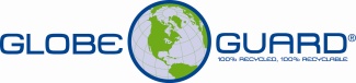 globe-guard-100-percent-recycled-and-recyclable-logo 100% Recycled and Recyclable