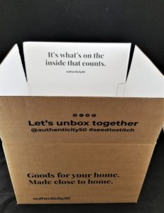 inside, outside custom print on RSC shipper by Salazar Packaging