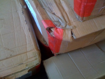 poor quality packaging
