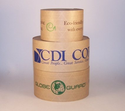 printed water activated tape