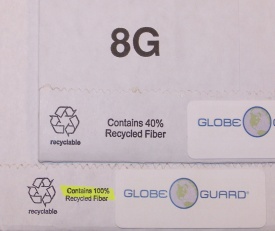 recycled mailers from globe guard Globe Guard Mailers Now 100 Percent Recycled