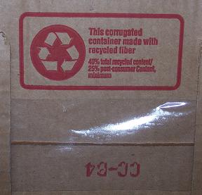 Staples box message