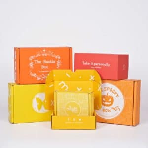 warm colors for the e-commerce holidays by Salazar Packaging